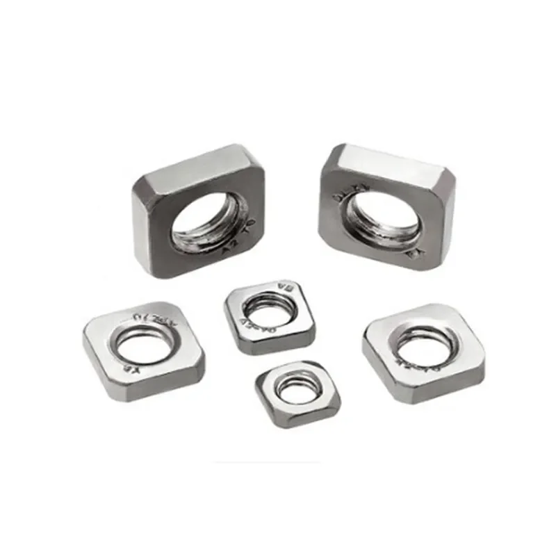 10pcs/20pcs/50pcs/100pcs DIN562 Thin nut M3 M4 M5 M6 M8 M10 stainless steel square thin nut nuts