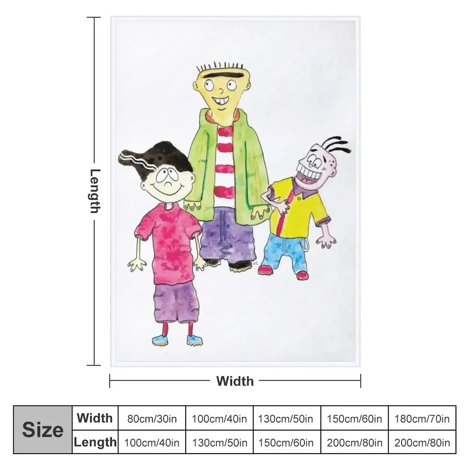 Why Edd Eddy Is Right For You Throw Blanket sofa bed manga Personalized Gift Luxury St Blankets