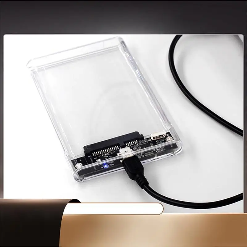 HDD Case For Hard Box 2.5 Inch HDD Enclosure SATA To USB 3.0 Type-C 3.1 External Hard Drive Case-N35R