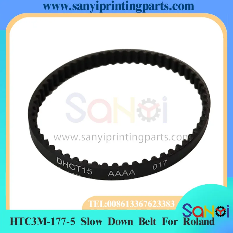 Correia de desaceleração Roland de 1 peça R700 HTC3M-177-5 para peças de máquinas de impressão
