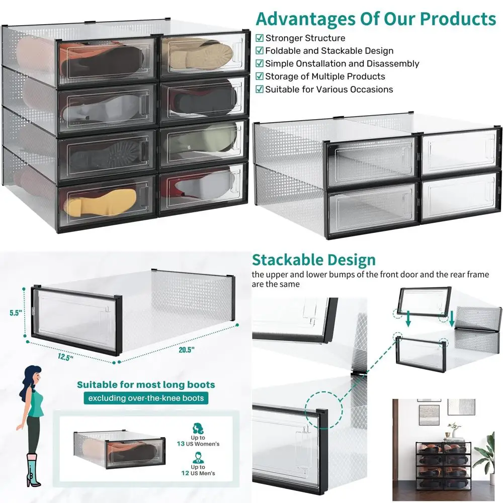 Stackable Clear Pla…