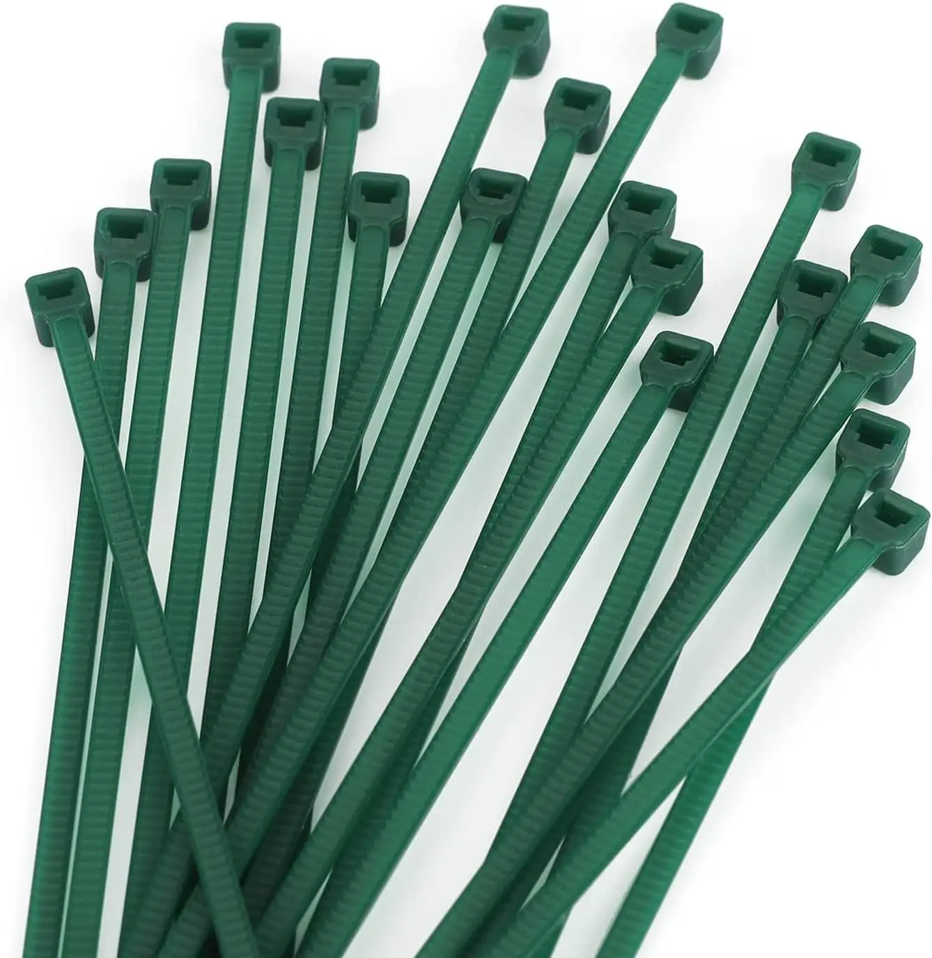 

Green Zip Ties 6 Inch 300 Pack 3mm Nylon Cable Ties for Indoor Outdoor Gardening