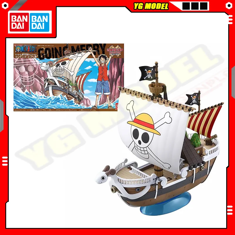 

BANDAI ONE PIECE Model Kit Grand Ship Collection: Going Merry Assembly Model Action Figures The Great Ship Series Original