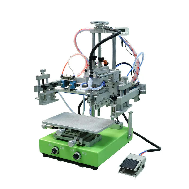

Semi-automatic screen printing machine Desktop screen printing machine 20 * 30 suction screen printing machine Pneumatic