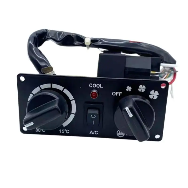 Excavator Parts LONKING LF60 65 temp 60 65 Sany SY60 65 air-conditioning control panel switch