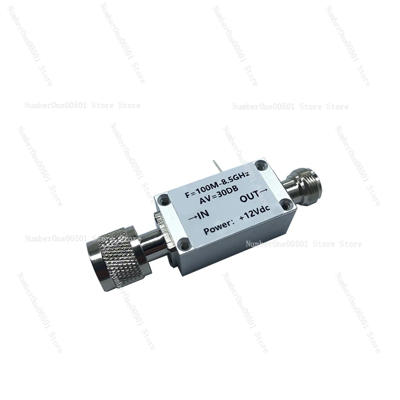 

LNA 100MHz To 8.5GHz Low Noise Amplifier RF Amplifier CNC Shell High Linearity