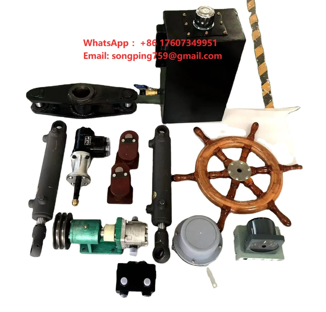 New Single-Cylinder and Double-Cylinders Boat Control System Manual Mechanical