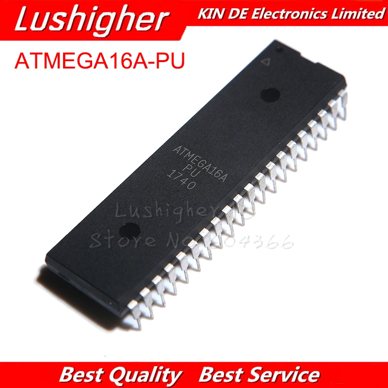 5PCS ATMEGA16A-PU DIP ATMEGA16A DIP-40 ATMEGA16