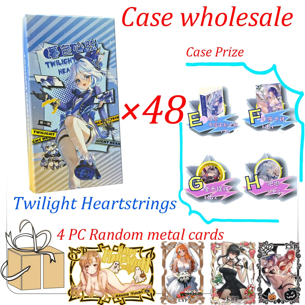 Special Offer Twilight Heartstring Cards Goddess Story Collection Card Anime Waifu Booster Box Doujin Toys Gift