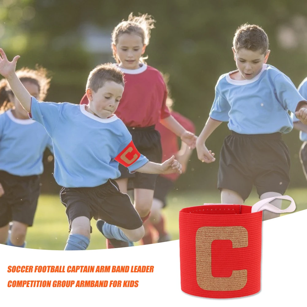 Penjualan Panas Ban Lengan Berkualitas Tinggi untuk Anak-anak, Ban Lengan Elastis untuk Kapten Sepak Bola, Penuntun Pertandingan, Ban Lengan Kompetisi
