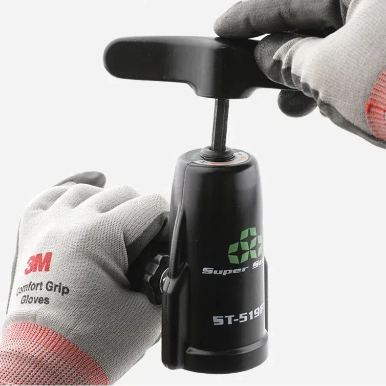 

ST-519FT Tube Expander Flaring Tool Kit 1/4"-3/4" w/ 5 Clamps, Manual & Electric Drill Mode, Torque Protection