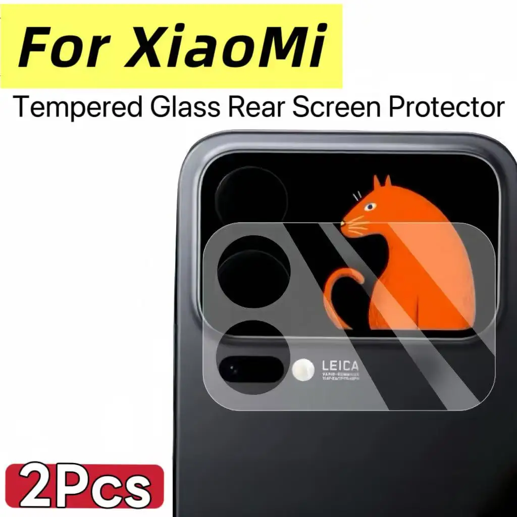 2 Stück hintere Displayschutzfolie für Xiaomi 17-Serie – Objektivschutz nicht im Lieferumfang enthalten
