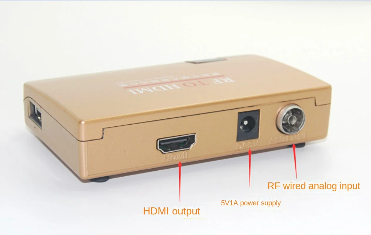 

RF To HDMI Converter - Analog RF Signal To HDMI Conversion - Full Channel Selection