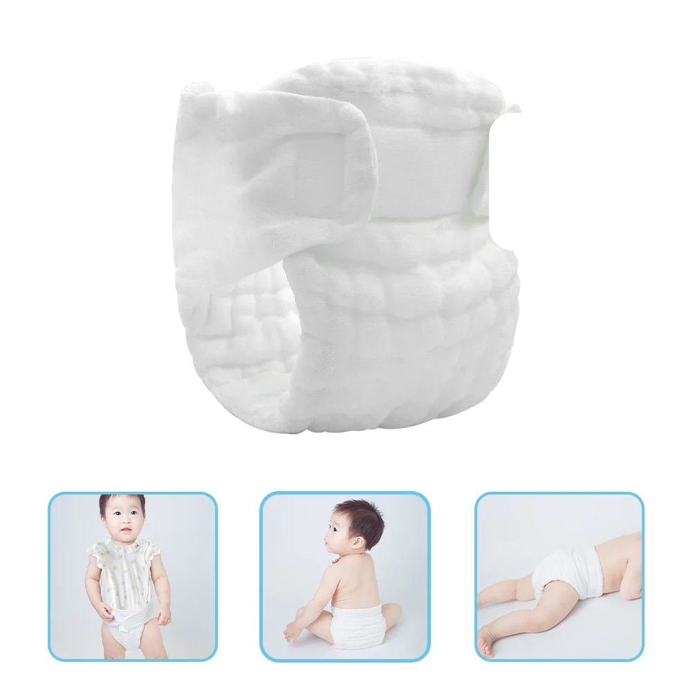 5Pcs Baby Cloth Diapers Reusable Washable Newborn Diapers No Messy Stains Perfect for Nighttime Use Newborn Cloth Diaper