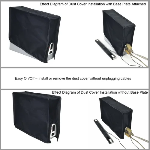 Imagen 2 del producto Funda antipolvo antiarañazos para consola Wii, accesorios para juegos, cubierta protectora antipolvo Vertical