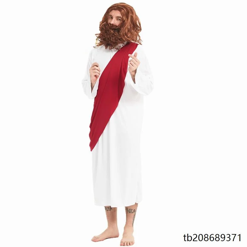 ชุดคอสเพลย์ผู้ชาย ชุดจักรพรรดิ ซีซาร์ พระเยซู สำหรับงานแฟนซี งานคาร์นิวัล การแสดงบนเวที ชุดพื้นเมืองจีนดั้งเดิม...