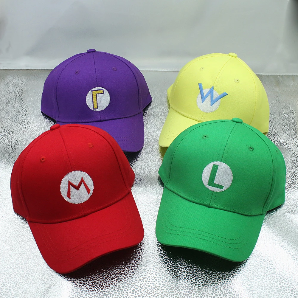 

Super Odyssey Cosplay Hat Luigi Bros Baseball Caps Anime Accessories Women Men Halloween Gifts Cap