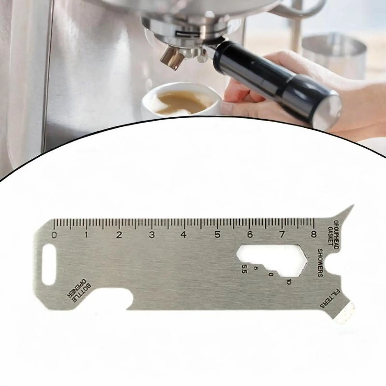 Portafiltro removedor de cesta accesorios para máquina de café expreso portafiltro ligero