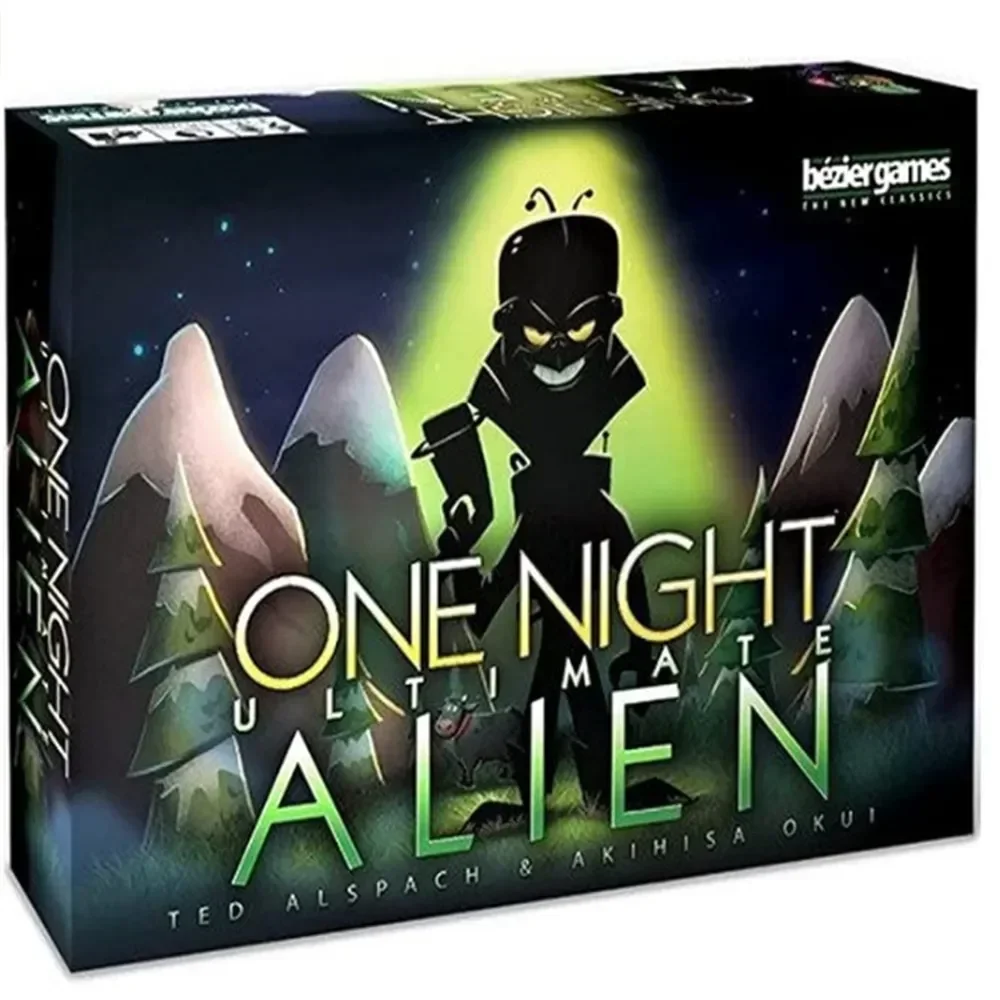 One Night Ultimate Werewolf Daybreak Vampire Alien Super Vallian Bonus Roles Card Game For Party Playing Cards Board Games