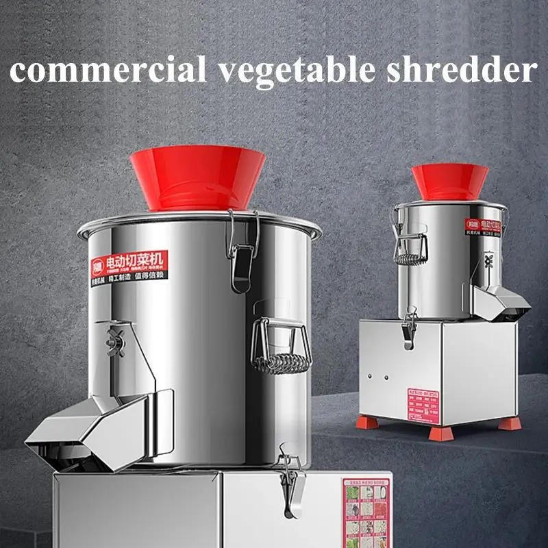 Commercial Electric Meat Grinder Stainless Steel Dumplings Stuffing Machine Vegetable Chopped Machine Food Processor