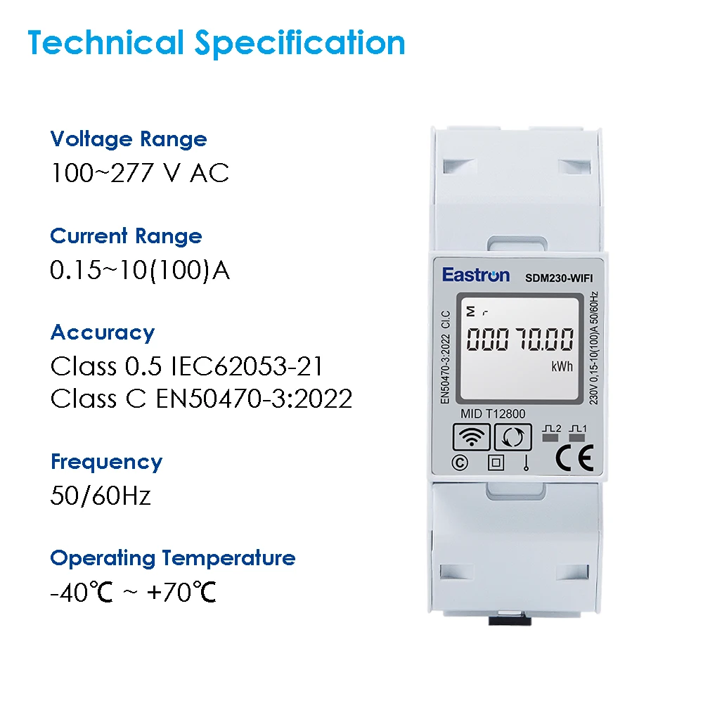 SDM230-WIFI-TY Sing…
