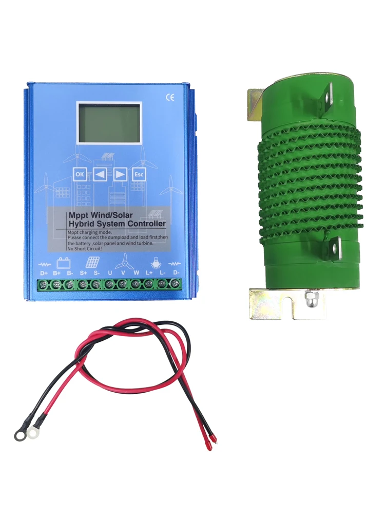 5000W 10KW 20KW Wind Solar Hybrid Controller with Load 12V 24V 48V Bluetooth MPPT Regulator For Windmill Wind Turbine Generator