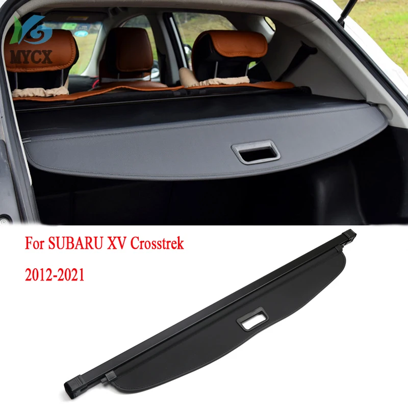 Rear Cargo Cover For SUBARU XV Crosstrek 2012-2018 2019 2020 2021 privacy Trunk Screen Security Shield shade