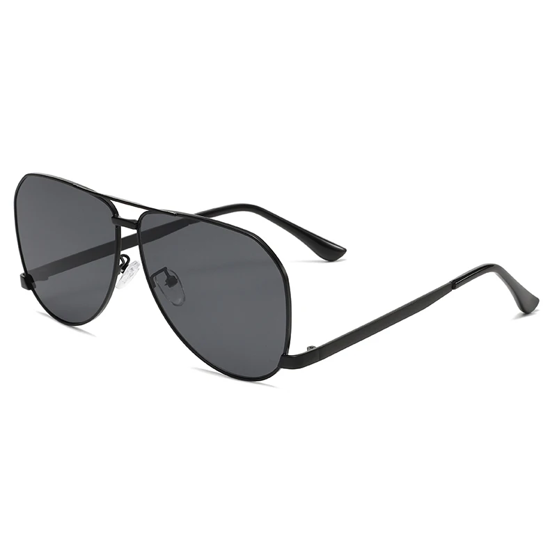 Fashion Large Frame Oval Sunglasses Female Vintage Punk Metal Frame Sun Glasses Men Luxury Trending Shades UV400 Eyeglasses
