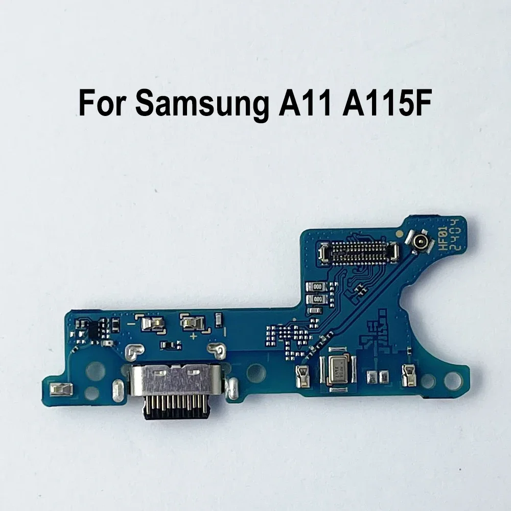 Gefensi Charging Board For Samsung Galaxy A11 SM-A115F USB Charging Dock Charger Port Type C Plug Flex Cable Microphone Connect