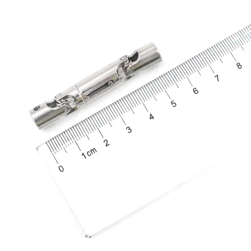 3 Peças de Peças de Atualização, Eixo de Transmissão Metálico Prata para Carro RC WPL B-36 B-16 6WD 1/16