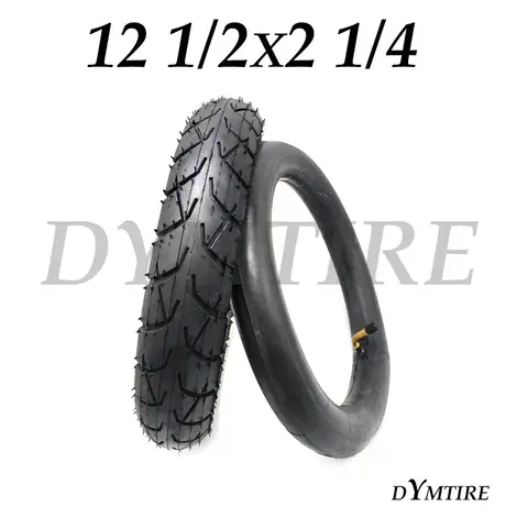 12 1/2x2 1/4 타이어 내부 튜브 외부 타이어 접이식 전자 자전거 미니 오토바이 전기 스쿠터 12 인치 공압 바퀴 부품