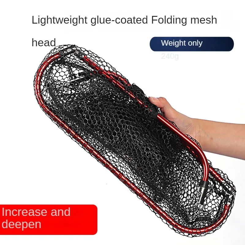 

Folding and Deepening Triangle Net Head, Aluminum Alloy, 8mm Screw Dip Net, 40 cm, 60 cm, 65cm, Outdoor Fishing Tool Accessories