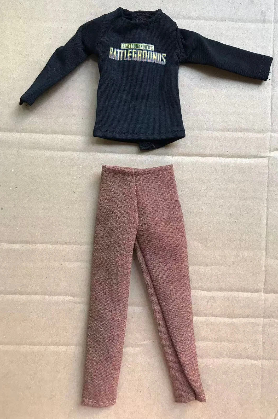 مجموعة ملابس الدمية الملونة للرجال، ملابس رياضية لدمية كين مع سراويل طويلة ومعطف للدمى #5