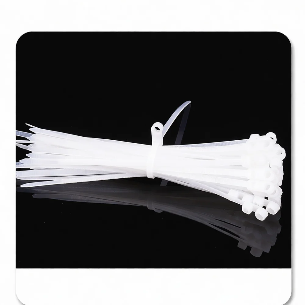 Professional Nylon Cable Ties Industrial Fixing Straps Wire Organizer Durable Wear Resistant Heavy Duty Fasteners Tools