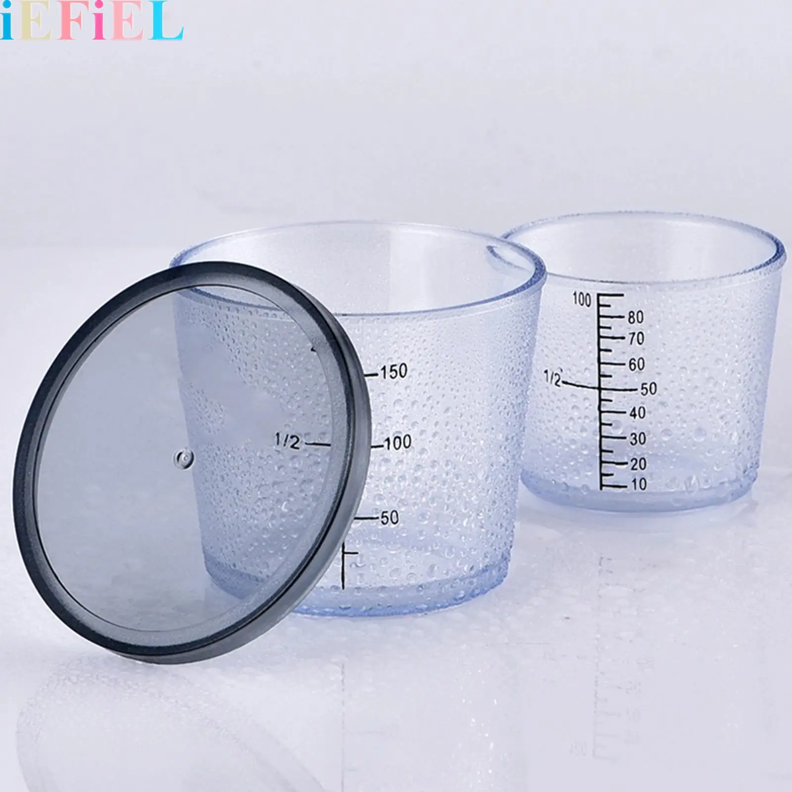 

Transparent Cups Bait-specific Measuring Cups with Scales Set for Fishing Enthusiasts Fishing Supplies