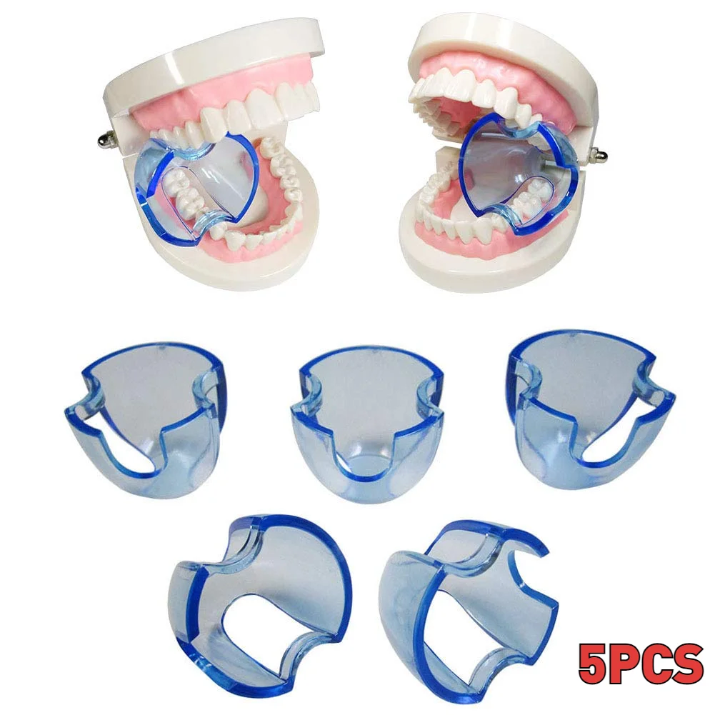 5Pcs Mouth Opener Dental Orthodontic Lip Cheek Retractor Expander Dental Mouth Accessory for Anterior Teeth Posterior Teeth