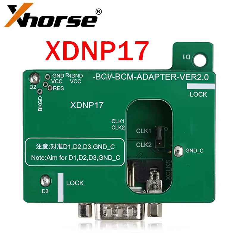 محول Xhorse XDNP17 بدون لحام لمحول Porsche IMMO BCM يعمل مع جهاز برمجة VVDI Prog MINI PROG KEY TOOL PLUS