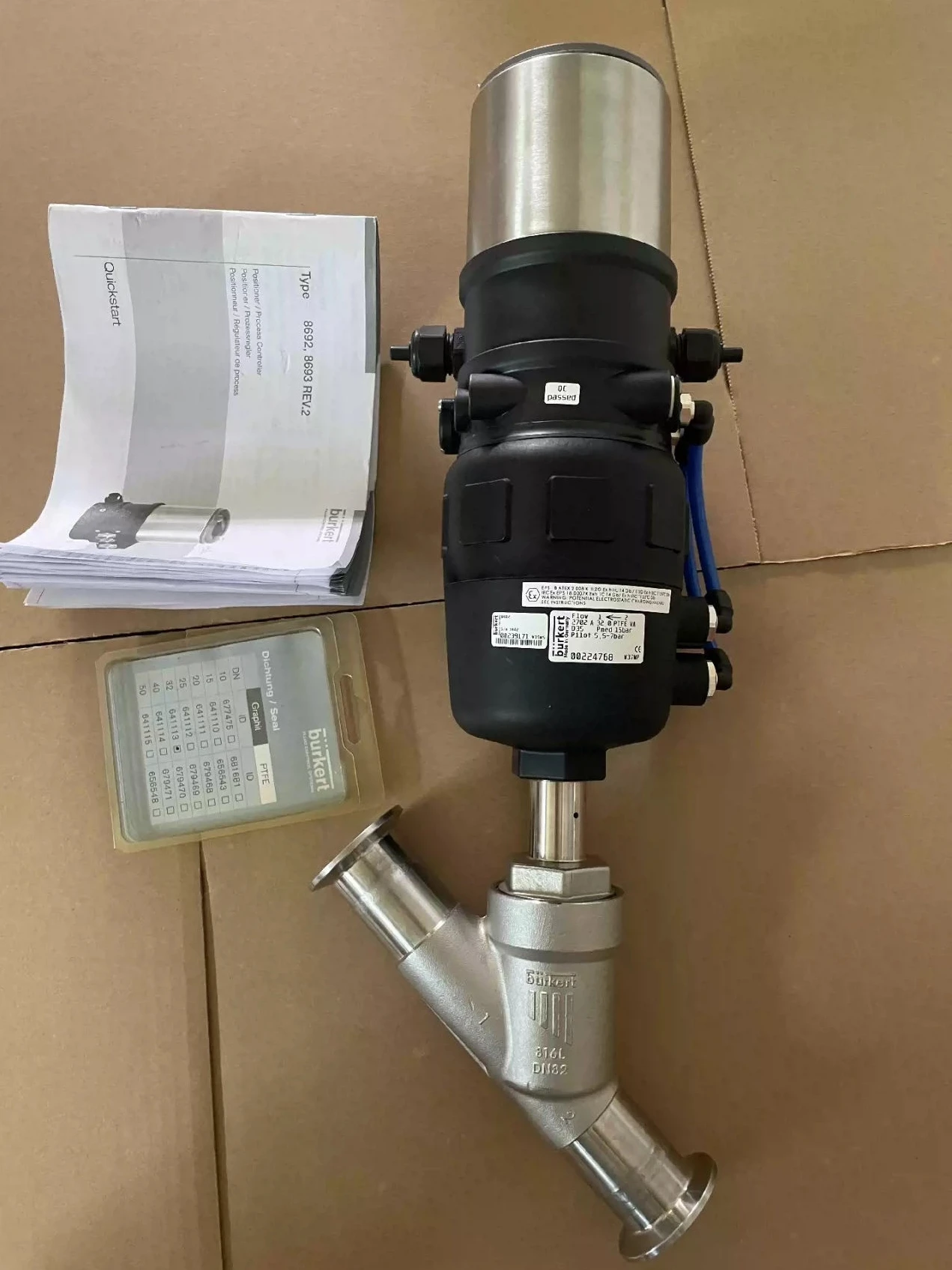 Quantitative Injection Valve Stock 2702+8694 Proportional Control Valve 8802 Baode Burkert 00228975