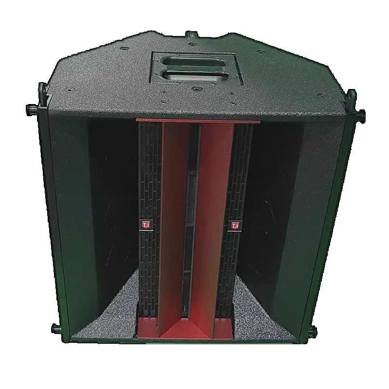 Custom Dual 12 Inch Three-Way Line Array Speaker, Professional Loudspeaker for Party, Church and Music
