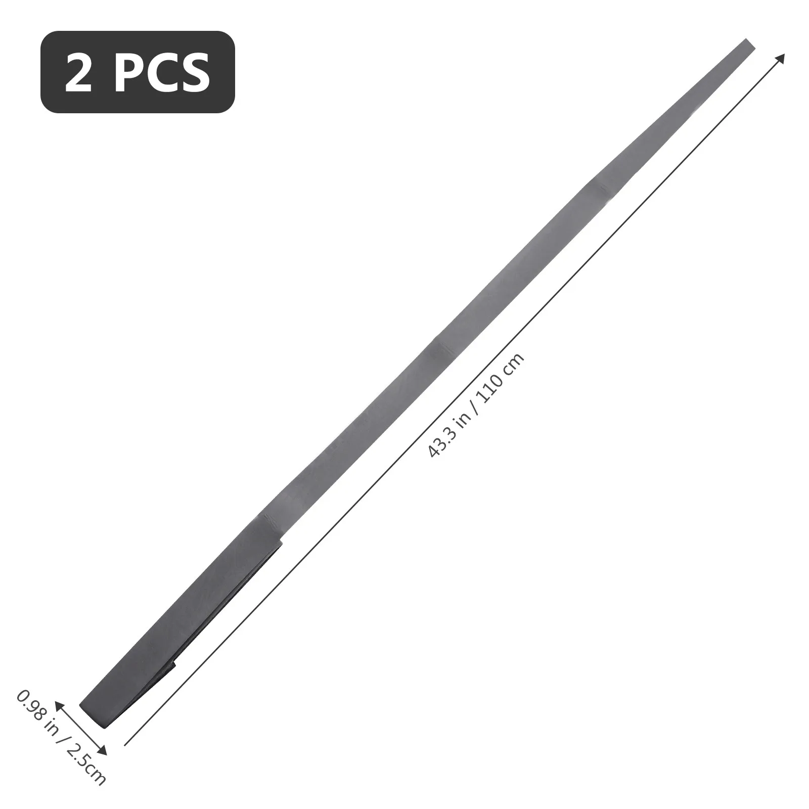 

1.1m Non-Slip Racket Overgrip Tape Thickened PU Double-Sided Coating Sweat Absorption for Tennis Badminton Fishing