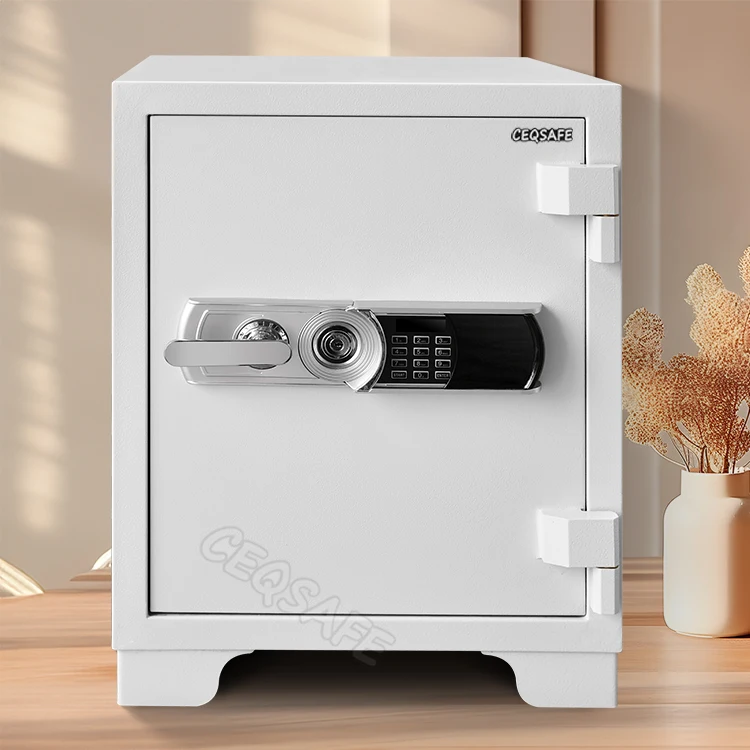 CEQSAFE Home Bank Use Mechanical Metal Security Steel Fire Proof Box Smart Safe Box