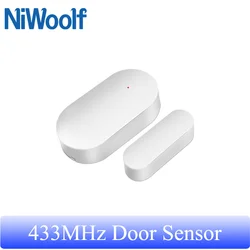 Sensore porta Wireless 433MHz rilevatore di apertura finestra EV1527 per il nostro sistema di allarme antifurto di sicurezza domestica intelligente