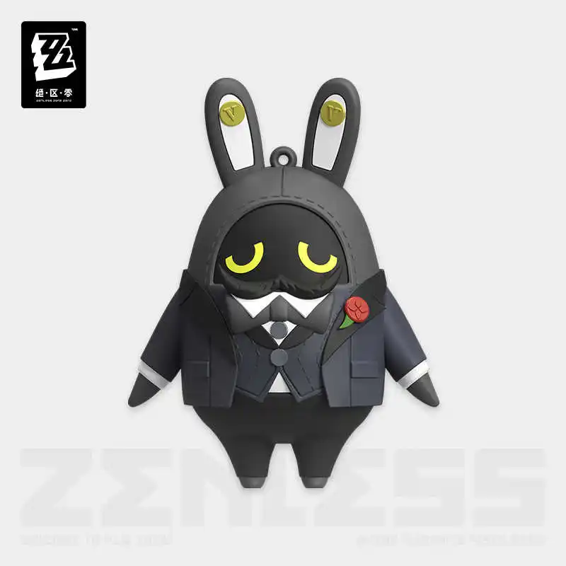 

Черная официальная фигурка Zenless Zone Zero Bangboo Standee Series, аниме-фигурка из ПВХ