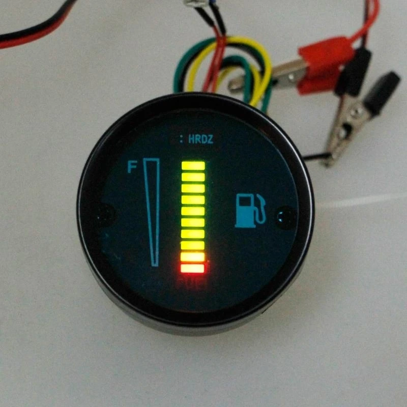 52mm Diameter Gauge Marine Boat Extension Level Gauge with Backlight Automotive Modification Tool