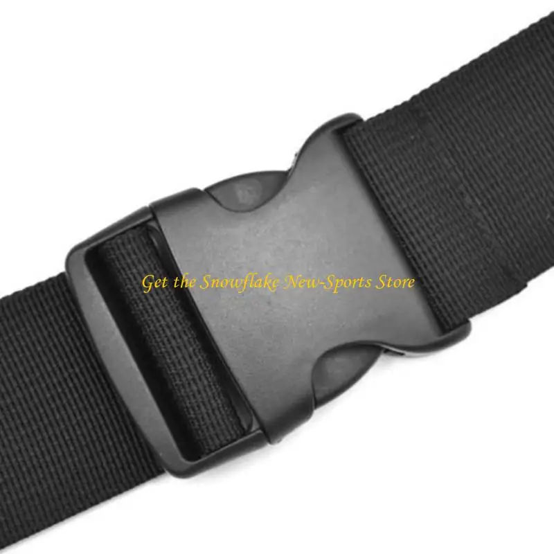 E56D Luggage Safe Strap Packing Strap Belt Suitcases Buckles Strap Baggage Packing Belt