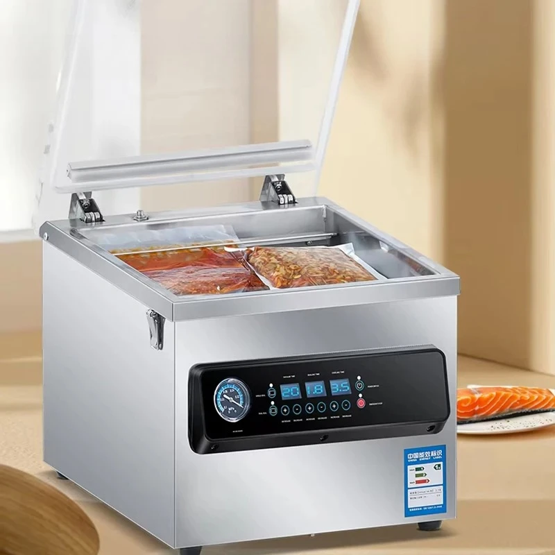 

PBOBP Automatic Vacuum Sealer Machine Food Vacuum Packaging Machine Wet And Dry Dual-purpose Fresh-keeping Plastic Bag Sealer