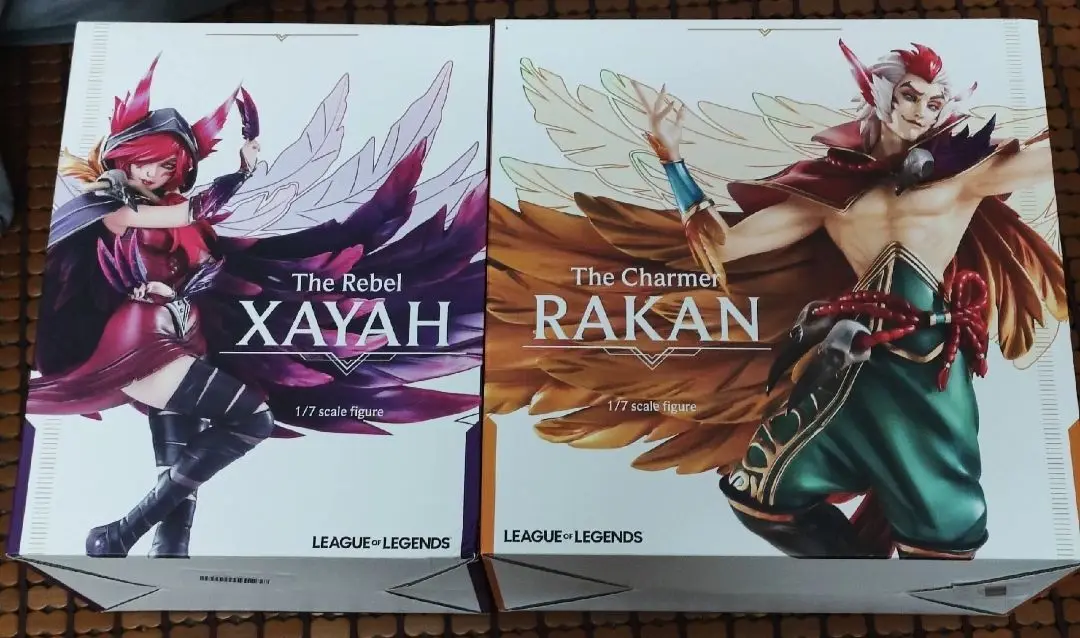 

В наличии HobbyMax League of Legends Аниме Фигурка Ракан и Кayah 1/7 Коллекция фигурок Украшения в штучной упаковке Модель Кукла Игрушки