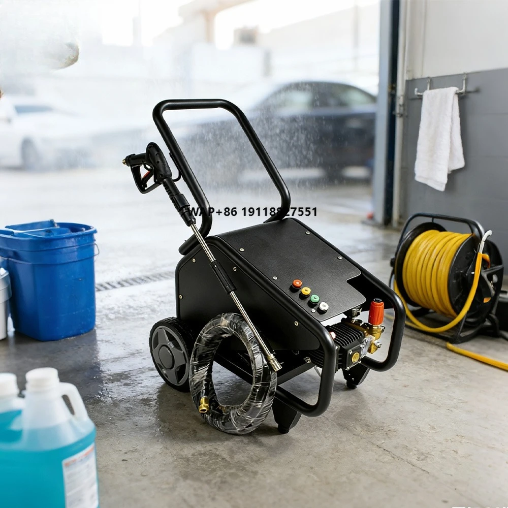 High-Pressure Washing Machine 220V Industrial Automatic Car Wash Machine High-Power Farm Car Wash Spray Equipment