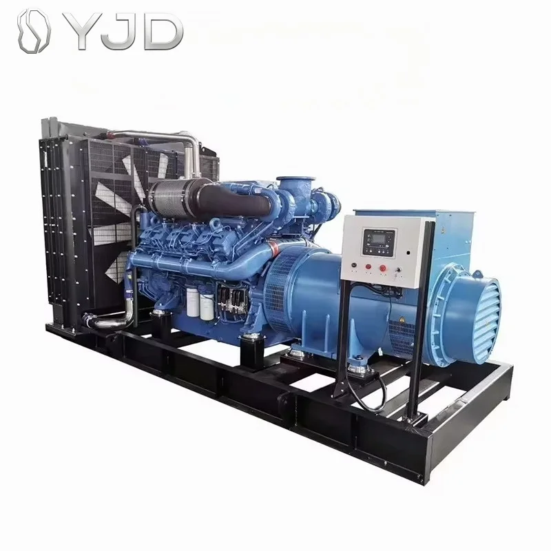 HM 900KW Three-Phase Diesel Generators 110V/220V/380V 50/60Hz Super Silent Fully Automatic Start ATS Mobile Type 85% Efficiency