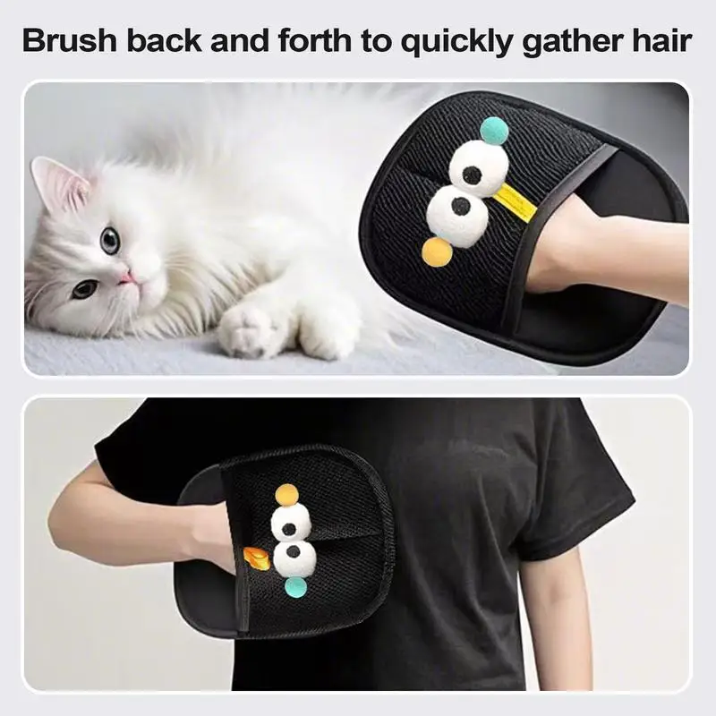 New Pet Grooming Gloves Electrostatic Cleaning Brush Pet Hair Remover To Remove Sofa Carpet Clothing Pet hair removal gloves